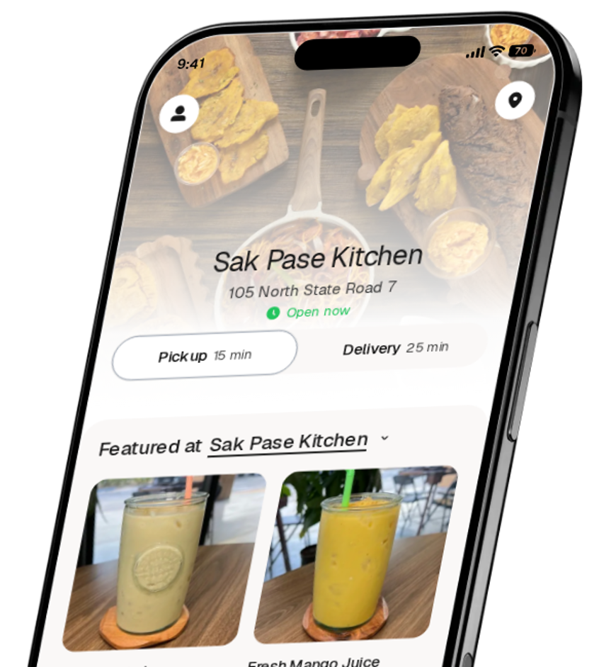 Sak Pase Kitchen app preview