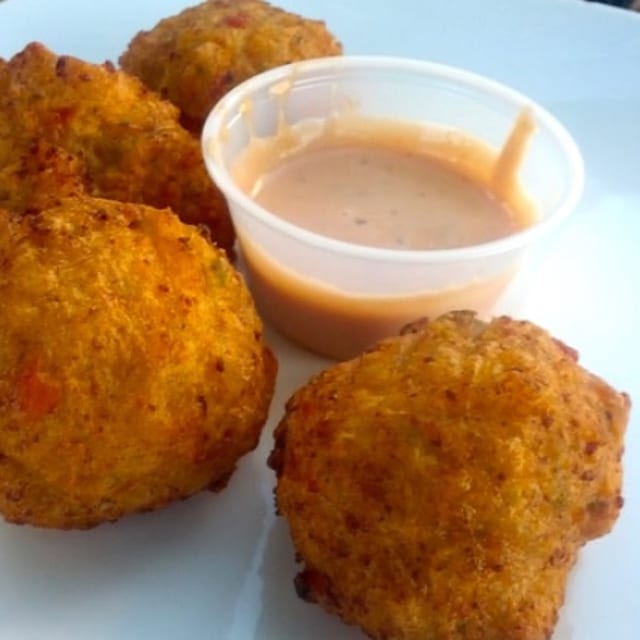 Conch Fritters - Lambi Marinad.