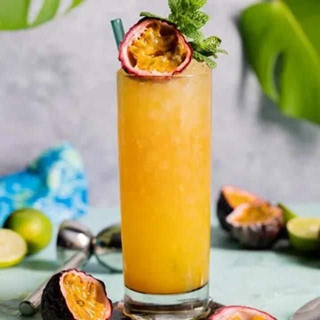 Haitian Passion Fruit Lemonade.