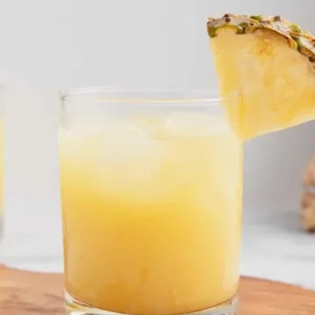 Fresh Pineapple Juice.